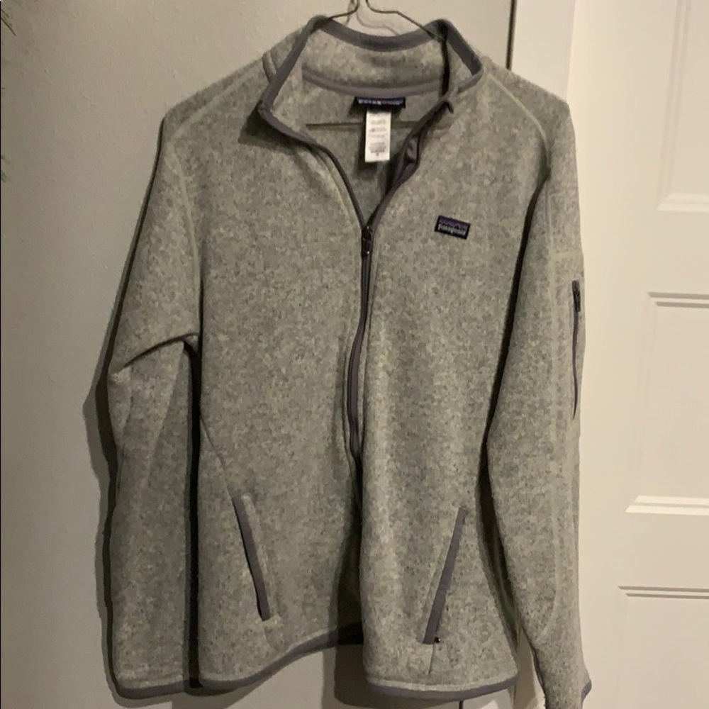 Grey Patagonia Zip Up